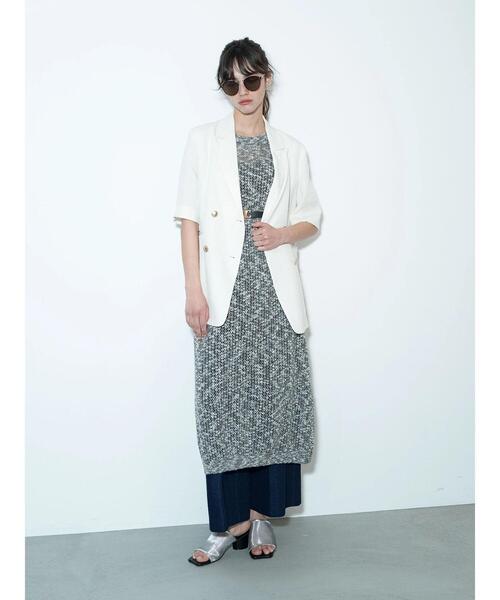 セール】メッシュニットワンピース《2025summer catalog item