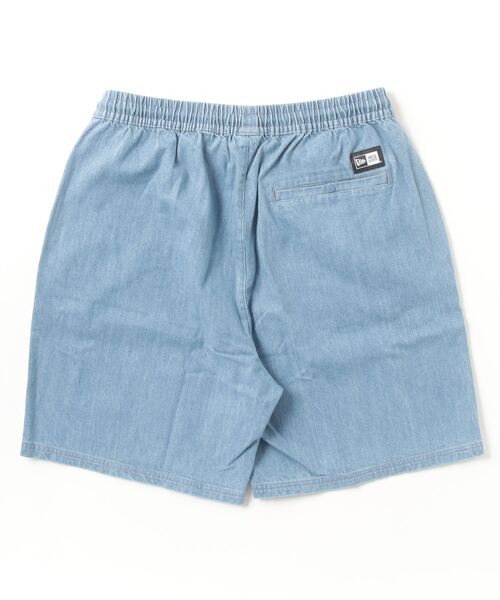 NEW ERA（ニューエラ）の「ニューエラ  WOVEN SHORT PANTS WASDEN（その他パンツ・メンズ・サックスブルー・LL/M/L）」の2枚目の写真