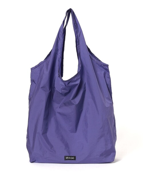 bpr BEAMS（ビーピーアール ビームス ）の「リップストップ マルシェバッグ（トートバッグ・レディース・グリーン/ブラック/パープル/グレー/オレンジ/ベージュ・ONE SIZE）」の16枚目の写真