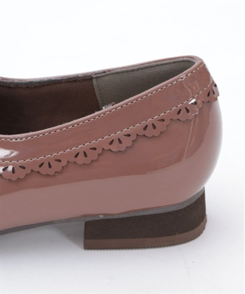 axes femme（アクシーズファム）の「ジャガード切替レインシューズ（パンプス・レディース・ブラウン/ブラック・MEDIUM/LARGE）」の10枚目の写真