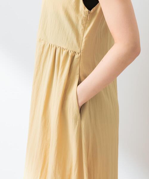 F by ROSSO（エフバイロッソ）の「撥水2WAYフレアワンピース（ワンピース・レディース・ブラック/イエロー/ブラウン・FREE）」の14枚目の写真