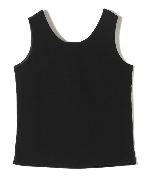 シップス（SHIPS）/2WAY サテン × カットソー スクエア タンクトップ 2WAY サテン × カットソー スクエア タンクトップ（タンクトップ