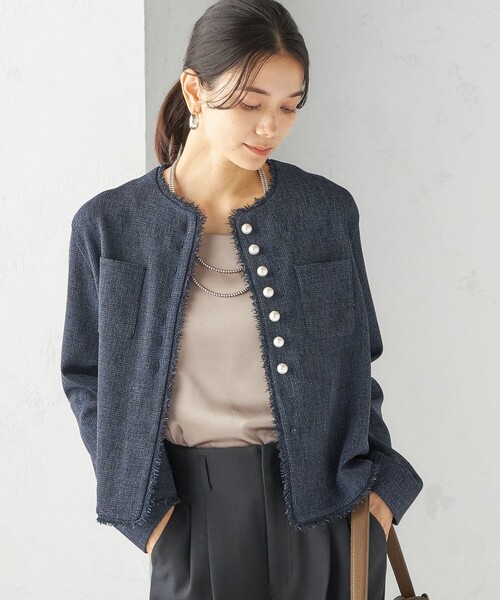 SHIPS(シップス)の「〈手洗い可能〉2WAY サテン × カットソー スクエア タンクトップ(タンクトップ・レディース・ブラック/ホワイト/ベージュ/シルバーグレー・ONE SIZE)」の22枚目の写真