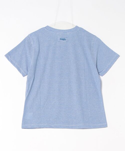 BANICO（バニコ）の「ミニパターンベーシックTシャツ (SS)（Tシャツ/カットソー・レディース・ネイビー/ブルー/ライトベージュ・LARGE/MEDIUM）」の8枚目の写真