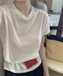 ミニパターンベーシックTシャツ (SS)