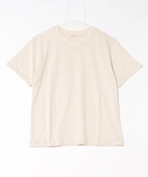 BANICO（バニコ）の「ミニパターンベーシックTシャツ (SS)（Tシャツ/カットソー・レディース・ネイビー/ブルー/ライトベージュ・LARGE/MEDIUM）」の9枚目の写真
