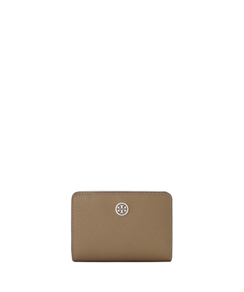 TORY BURCH（トリーバーチ）の「ロビンソン ペブルド バイフォールド ウォレット（財布・レディース・ストーン/ブラック/ライトグレー/イエロー系/モカ/サンドベージュ/ライトブラウン・ONE SIZE）」の10枚目の写真