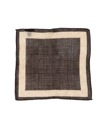 BRILLA per il gusto（ブリッラペルイルグースト）の「GIERRE / ウール グレンチェック ポケットチーフ（ハンカチ/ハンドタオル）」