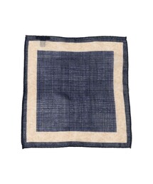 BRILLA per il gusto（ブリッラペルイルグースト）の「GIERRE / ウール グレンチェック ポケットチーフ（ハンカチ/ハンドタオル）」