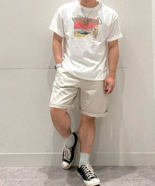 BACK NUMBER（バックナンバー）の「BACK NUMBER(バックナンバー)【メンズ】ＴＣイージーショーツ（その他パンツ・メンズ・ライトベージュ/グレー/ブラック・L/M/XL）」の5枚目の写真