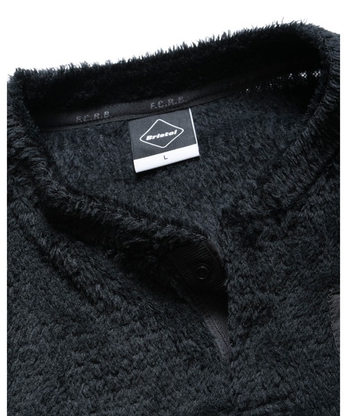 F.C.Real Bristol（エフシーレアルブリストル）の「HIGH LOFT FLEECE TOP（Tシャツ/カットソー・メンズ・ベージュ/ブラック・X-LARGE/LARGE/MEDIUM/SMALL/XX-LARGE）」の11枚目の写真