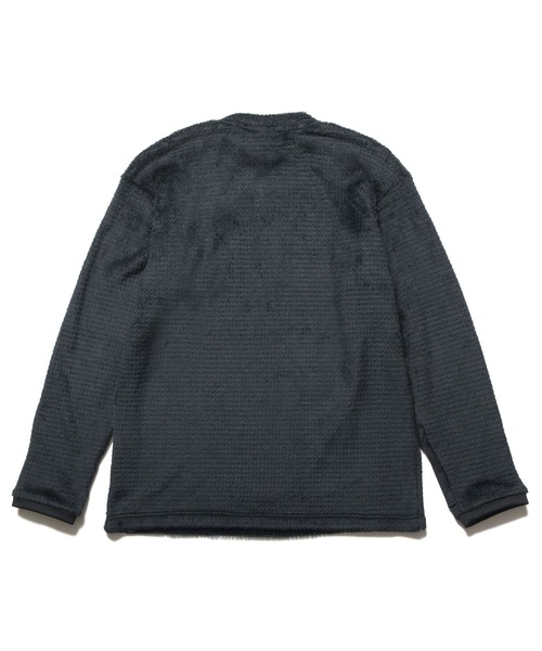 F.C.Real Bristol（エフシーレアルブリストル）の「HIGH LOFT FLEECE TOP（Tシャツ/カットソー・メンズ・ベージュ/ブラック・X-LARGE/LARGE/MEDIUM/SMALL/XX-LARGE）」の9枚目の写真