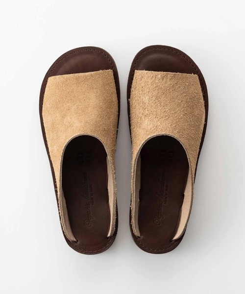Organic handloom（オーガニックハンドルーム）の「Organic handloom/オーガニックハンドルーム　RICHT（サンダル・メンズ・ブラック/タン・23cm/24cm/25cm/26cm/27cm/28cm）」の17枚目の写真
