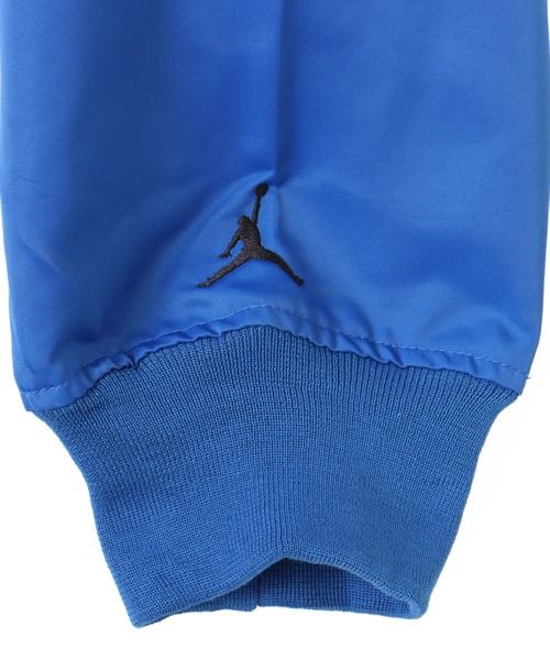 JORDAN BRAND（ジョーダンブランド）の「JORDAN BRAND M J BRK CLGTE VRSTY JKT / ジョーダン ブランド ジョーダン BRK CLGTE バーシティ ジャケット / NIKE【SP】（その他アウター・メンズ・ブラック×ブルー/ブラック系その他・S/M/L/XL/XXL）」の6枚目の写真