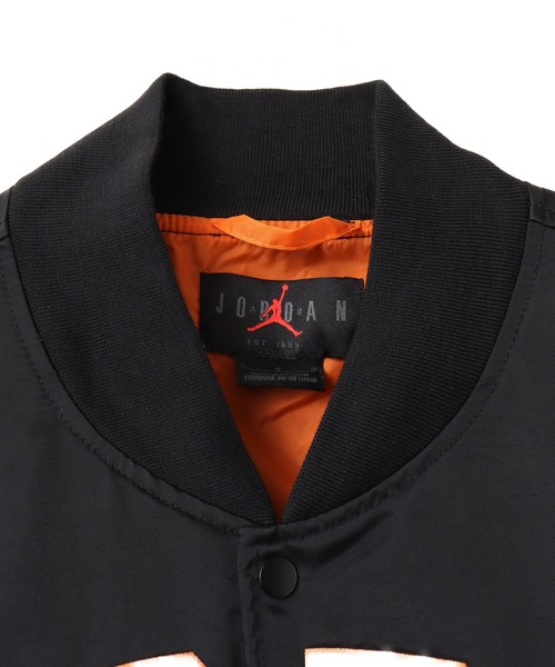 JORDAN BRAND（ジョーダンブランド）の「JORDAN BRAND M J BRK CLGTE VRSTY JKT / ジョーダン ブランド ジョーダン BRK CLGTE バーシティ ジャケット / NIKE【SP】（その他アウター・メンズ・ブラック×ブルー/ブラック系その他・S/M/L/XL/XXL）」の13枚目の写真