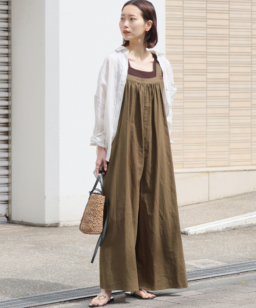 ギャザーサロペット　relume JOURNAL STANDARD 楽天市場】《追加》ギャザーサロペット JOURNAL STANDARD relume