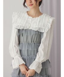 merry jenny | フリルギャザーブラウス(シャツ/ブラウス)