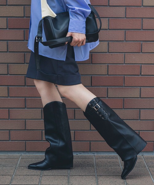 EVOL（イーボル）の「【S-LLサイズ展開・クッション入り】カバーウエスタンブーツ IZ5883（ブーツ・レディース・ブラウン/ブラック・M/L/LL/S）」の16枚目の写真