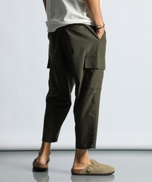 The DUFFER of ST.GEORGE(U_t@[IuZgW[W)LIGHT PONTE CROPPED CARGO PANTSFCg|` W[Wf Nbvh J[Spc(J[Spc)