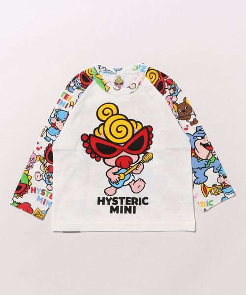 HYSTERIC MINI（ヒステリックミニ）の「HYS-MINI BAND CLUB ラグラン