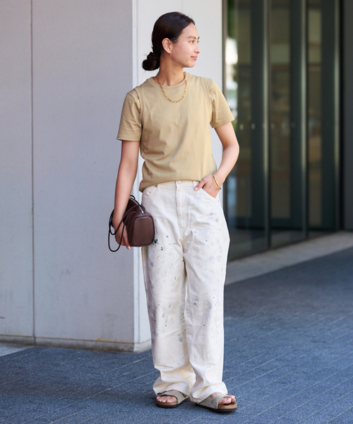 FRAMeWORK（フレームワーク）の「YA GOOD IDEAS × FRUIT OF THE LOOM  別注2PACK USA COTTON（Tシャツ/カットソー・レディース・レッド/ホワイト/ベージュ/スミクロ・FREE）」の16枚目の写真