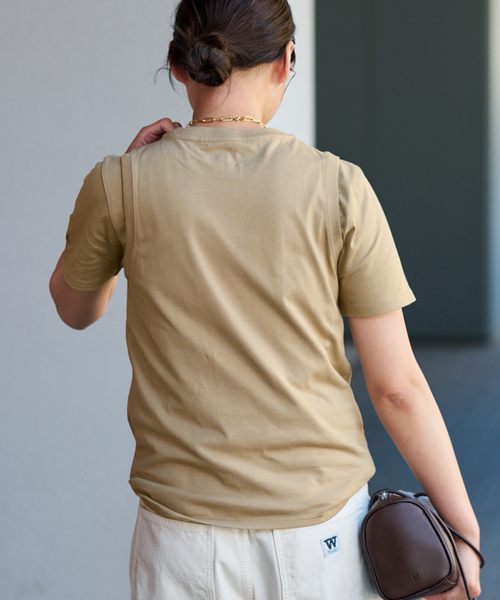 tシャツ YA GOOD IDEAS × FRUIT OF THE LOOM  別注2PACK USA COTTON レディース FRAMeWORK tシャツ YA GOOD IDEAS × FRUIT OF THE LOOM 別注