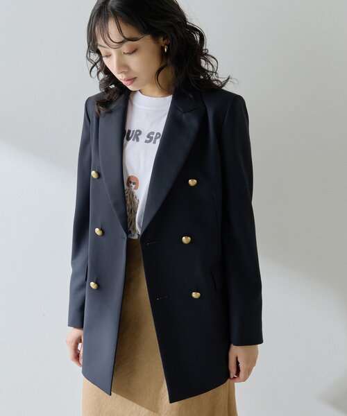 ウィムガゼット ウールモヘアダブルジャケット ウールダブルジャケット | Whim Gazette(ウィム ガゼット