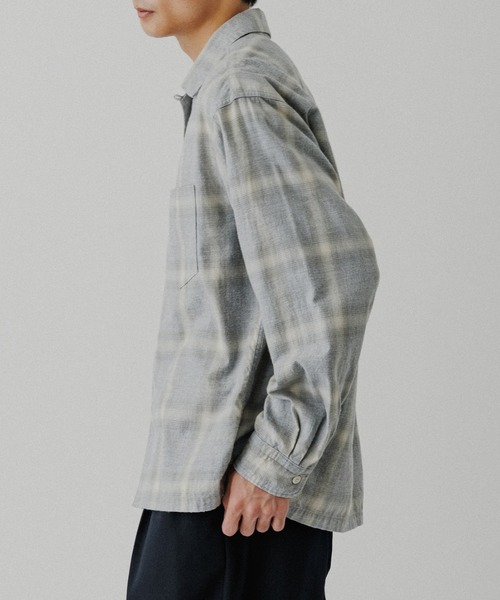 ADAM ET ROPE 開襟シャツ ADAM ET ROPE' オープンカラーシャツ＆イージーパンツ