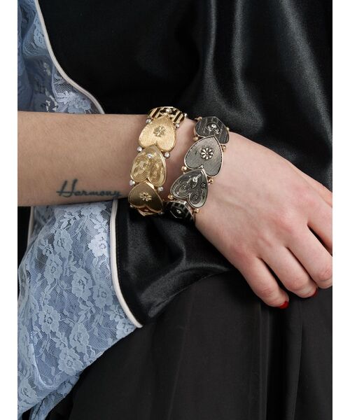 jouetie（ジュエティ）の「ハートコンチョブレス（ブレスレット・レディース・シルバー・FREE）」の9枚目の写真