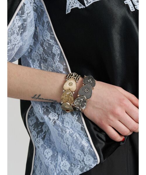 jouetie（ジュエティ）の「ハートコンチョブレス（ブレスレット・レディース・シルバー・FREE）」の7枚目の写真