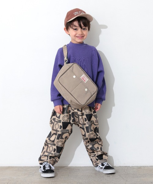 Ocean&Ground（オーシャン&グラウンド）の「ｼｮﾙﾀﾞｰBAG GOODAY（ショルダーバッグ・キッズ・エメラルド/ブラック/レッド/ピンク/グリーン/ダークネイビー/ターコイズブルー/ブルー/マスタード/ミント/ラベンダー/ライトパープル/ベージュ・FREE）」の15枚目の写真