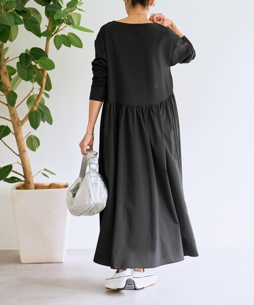 セール】ドッキングボリュームワンピース（ワンピース）｜BEARDSLEY