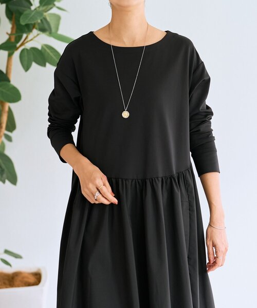 セール】ドッキングボリュームワンピース（ワンピース）｜BEARDSLEY