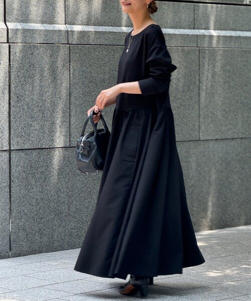 未使用品　ビアズリー Tワンピース　ブラック　1号 ◾️超美品◾️ビアズリー Tワンピース ブラック サイズ1 - メルカリ