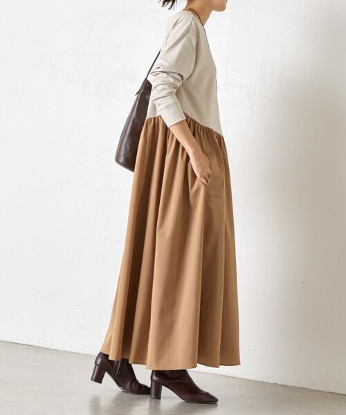 BEARDSLEY（ビアズリー）の「ドッキングボリュームワンピース