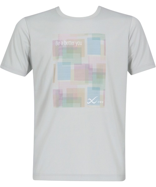 CW-X(シーダブリューエックス)の「トップス Tシャツ 3分袖 Uネック(Tシャツ/カットソー・レディース・イエロー/ブラック/ブルー/グレー系その他/ブルー系その他/ピンク/ホワイト/グレー・L/M/LL/S)」の3枚目の写真