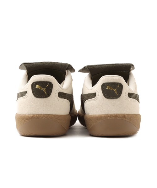 PUMA(プーマ)の「PUMA PALERMO PREMIUM SUEDE / プーマ パレルモ プレミアム スウェード(スニーカー・レディース・ライトベージュ・23.0cm/23.5cm/24.0cm/24.5cm/25.0cm/22.5cm)」の3枚目の写真
