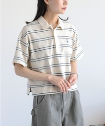 ROXYコレクション ボーダー ポケTとPOLOボーダーワンピの2点セット ボーダー柄 ポロシャツ ワンピース」に該当するファッション通販