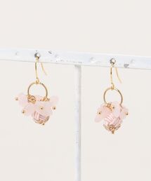 【Shin】[シン]水引と天然石のピアス(MA)