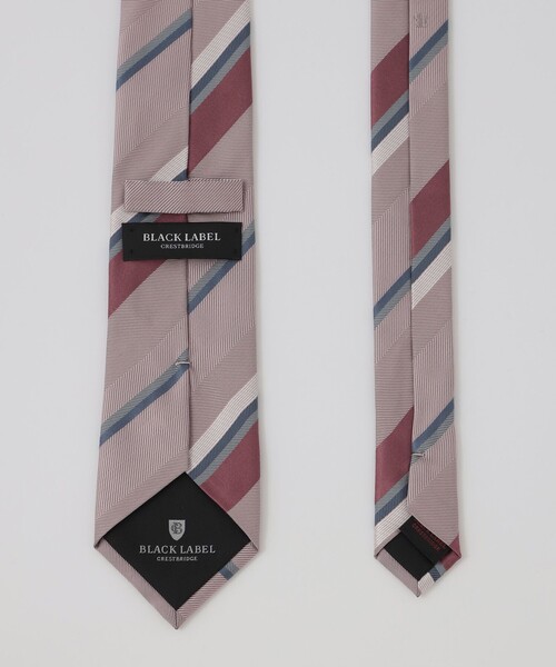 BLACK LABEL CRESTBRIDGE（ブラックレーベル・クレストブリッジ）の「カラーレジメンタルタイ（ネクタイ・メンズ・レッド系その他3/ネイビー/ピンク系その他2/ベージュ系その他5・FREE）」の5枚目の写真
