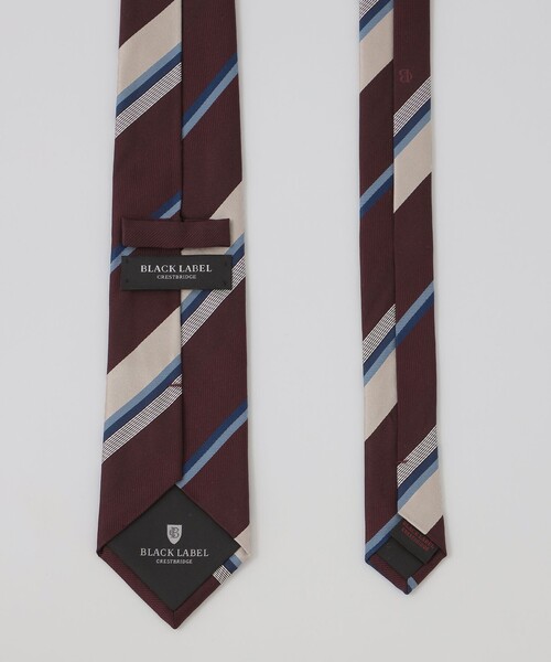 BLACK LABEL CRESTBRIDGE（ブラックレーベル・クレストブリッジ）の「カラーレジメンタルタイ（ネクタイ・メンズ・レッド系その他3/ネイビー/ピンク系その他2/ベージュ系その他5・FREE）」の7枚目の写真