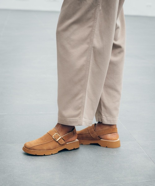 KLEMAN（クレマン）の「【KLEMAN / クレマン】 CAMBUSE V (SUEDE) | カンビュズ スエード（サンダル・メンズ・ベージュ/ウッド・39）」の2枚目の写真