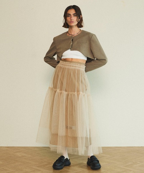 MAISON SPECIAL(メゾンスペシャル)の「スカート(スカート・レディース・ブラック・FREE)」の8枚目の写真