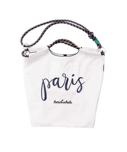 mili an deni(ミリアンデニ)の「3WAYフォントロープトートバッグ(ショルダーバッグ・レディース・カーキ/ブラック/ホワイト・F)」の10枚目の写真