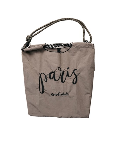 mili an deni(ミリアンデニ)の「3WAYフォントロープトートバッグ(ショルダーバッグ・レディース・カーキ/ブラック/ホワイト・F)」の12枚目の写真