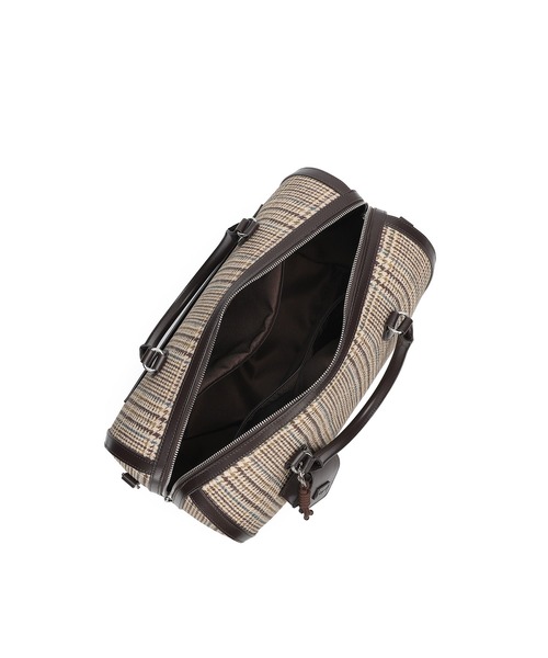 Ungrid（アングリッド）の「【Ungrid/アングリッド】ケースチャーム付 チェックコンビキャリーオントラベルボストンバッグ（スーツケース/キャリーバッグ・レディース・ブラック系その他/キャメル/ダークブラウン/ブラック/ブラウン系その他・FREE）」の20枚目の写真