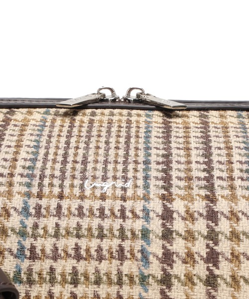 Ungrid（アングリッド）の「【Ungrid/アングリッド】ケースチャーム付 チェックコンビキャリーオントラベルボストンバッグ（スーツケース/キャリーバッグ・レディース・ブラック系その他/キャメル/ダークブラウン/ブラック/ブラウン系その他・FREE）」の22枚目の写真