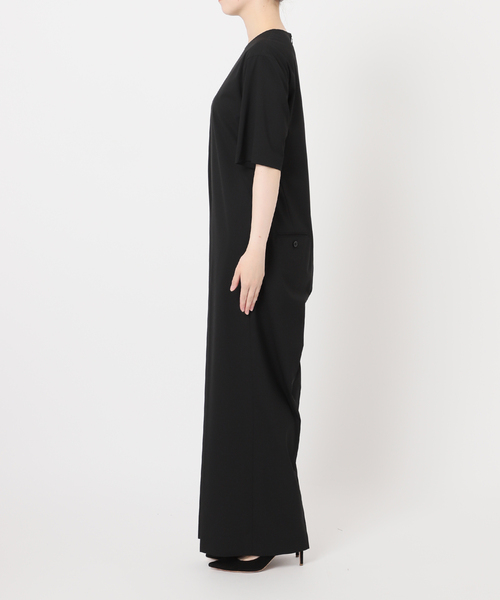 AP STUDIO(エーピーストゥディオ)の「TRWハーフスリーブオールインワン(つなぎ/オールインワン・レディース・ブラック・36/38)」の13枚目の写真