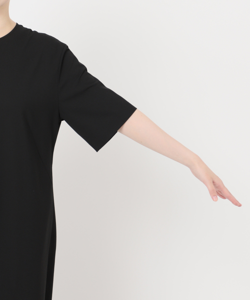 AP STUDIO(エーピーストゥディオ)の「TRWハーフスリーブオールインワン(つなぎ/オールインワン・レディース・ブラック・36/38)」の18枚目の写真