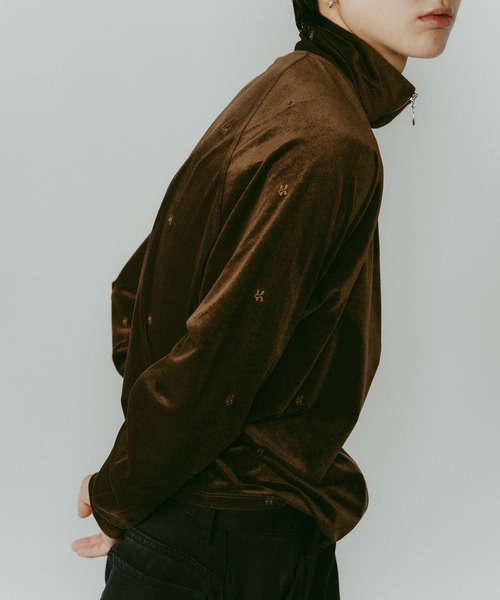 ジャケット・アウター velours track jacket Knuth Marf Knuth Marf（クヌースマーフ） コート アウター 「Knuth Marf」velours